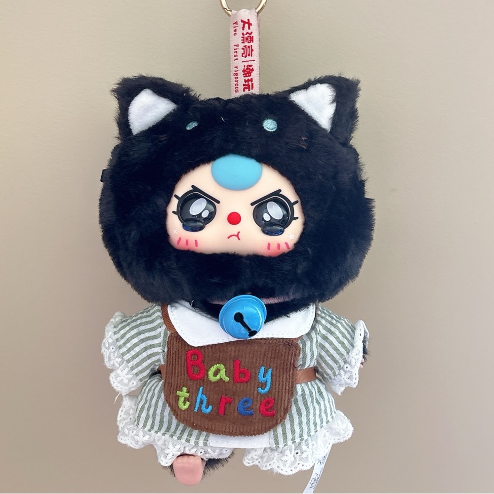Baby Three Kitten Wardrobe Plush Blind Box V2 | Kawaii Collectible Cat Gift